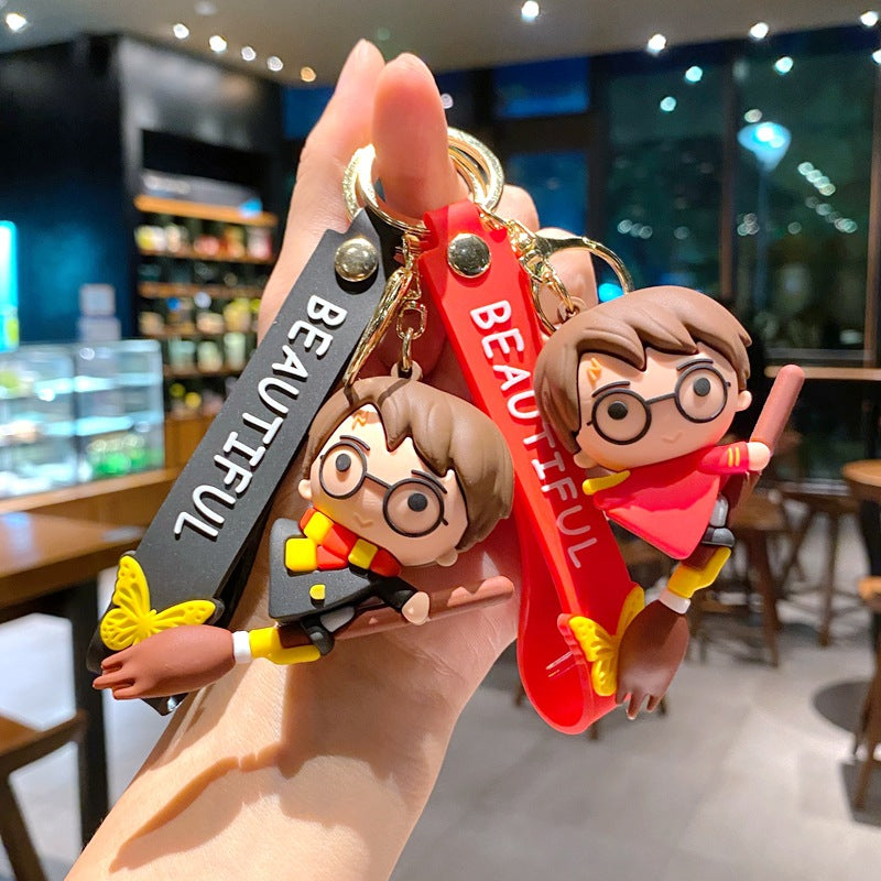 Cartoon Anime Silicone Keychains GongZe001