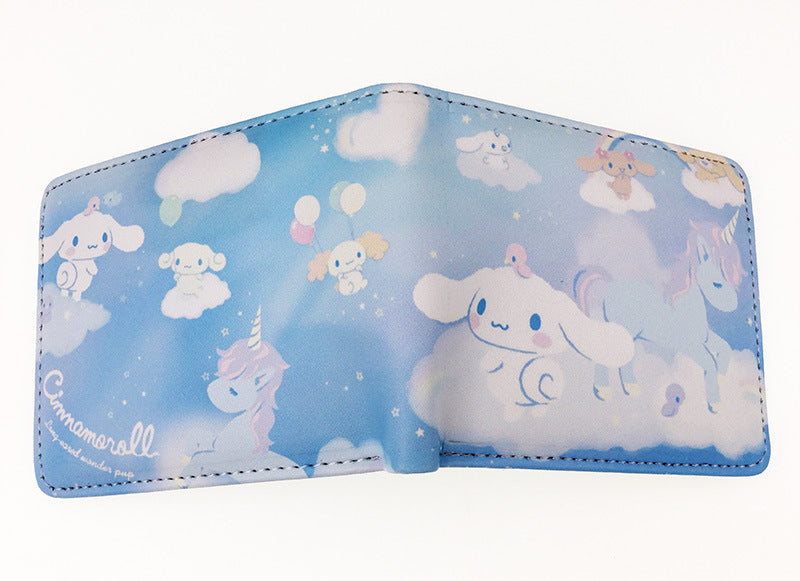 PU cartoon anime short zipper wallet MIC-ChangY016