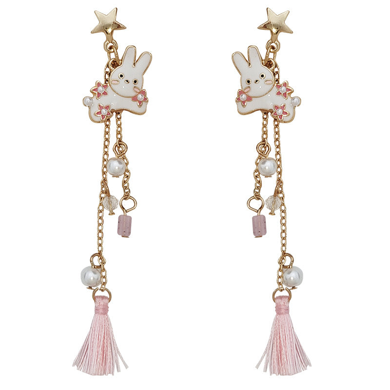 Alloy Cute and Cute Rabbit Earrings MYA-BLD105