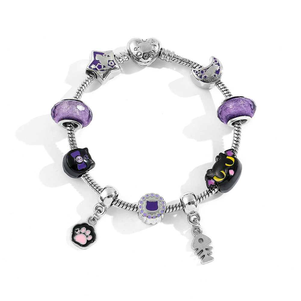 Alloy cartoon anime bracelet (Minimo de Compra 5) MYA-ZhuoX023