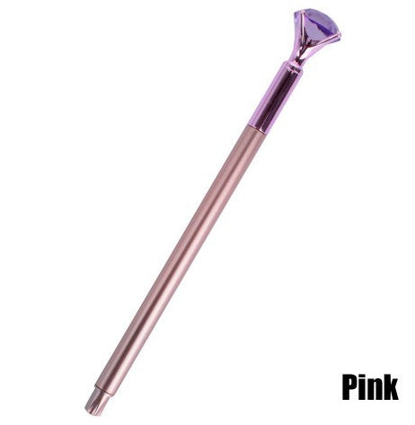 Big Diamond Plastic Ballpoint Pen HMu005