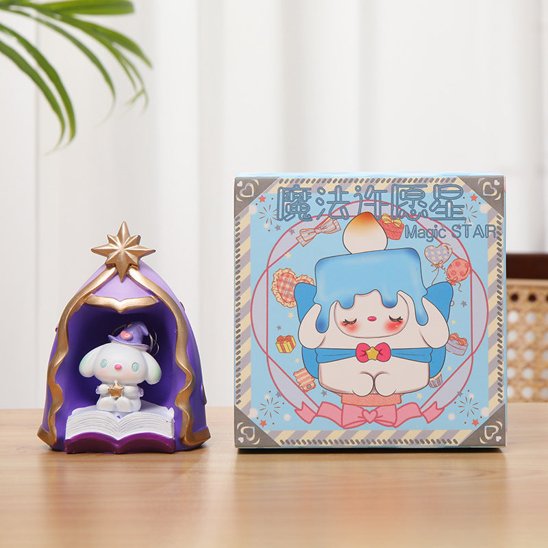 Resin Magic Wishing Star Night Light (Minimo de compra 2) MIC-HaiY018