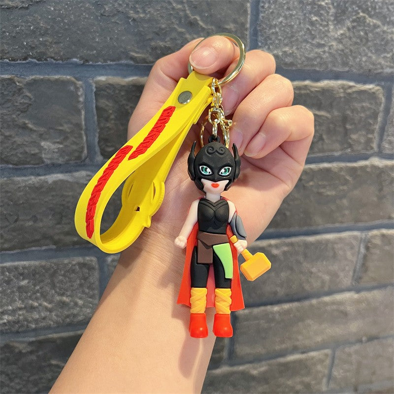 PVC cute cartoon keychain MYA-JinB031