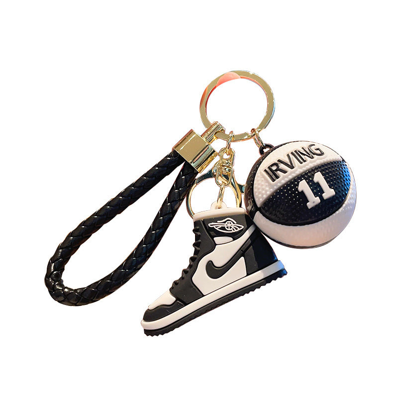 PVC cartoon basketball shoe keychain MIC-MLZ032