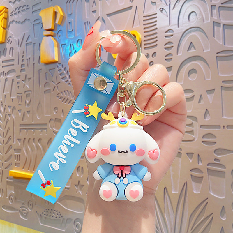 PVC cartoon cute pet cute keychain MIC-YiD040