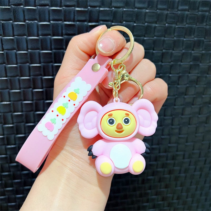 PVC cartoon cute keychain MYA-JinB054