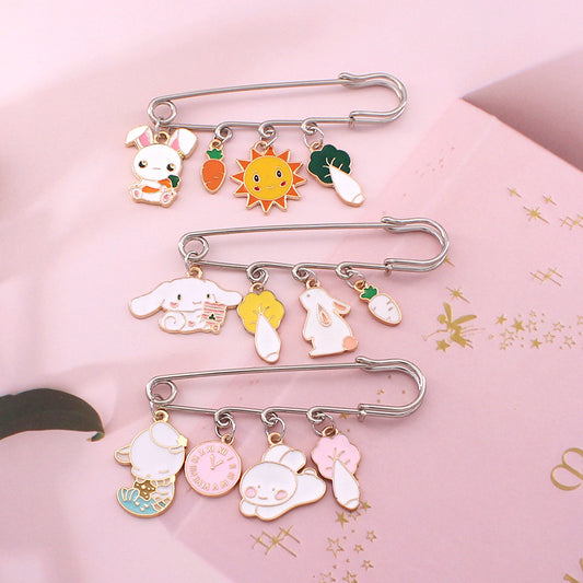 Alloy cartoon animal brooch (Minimo de compra 2) MIC-LiY011