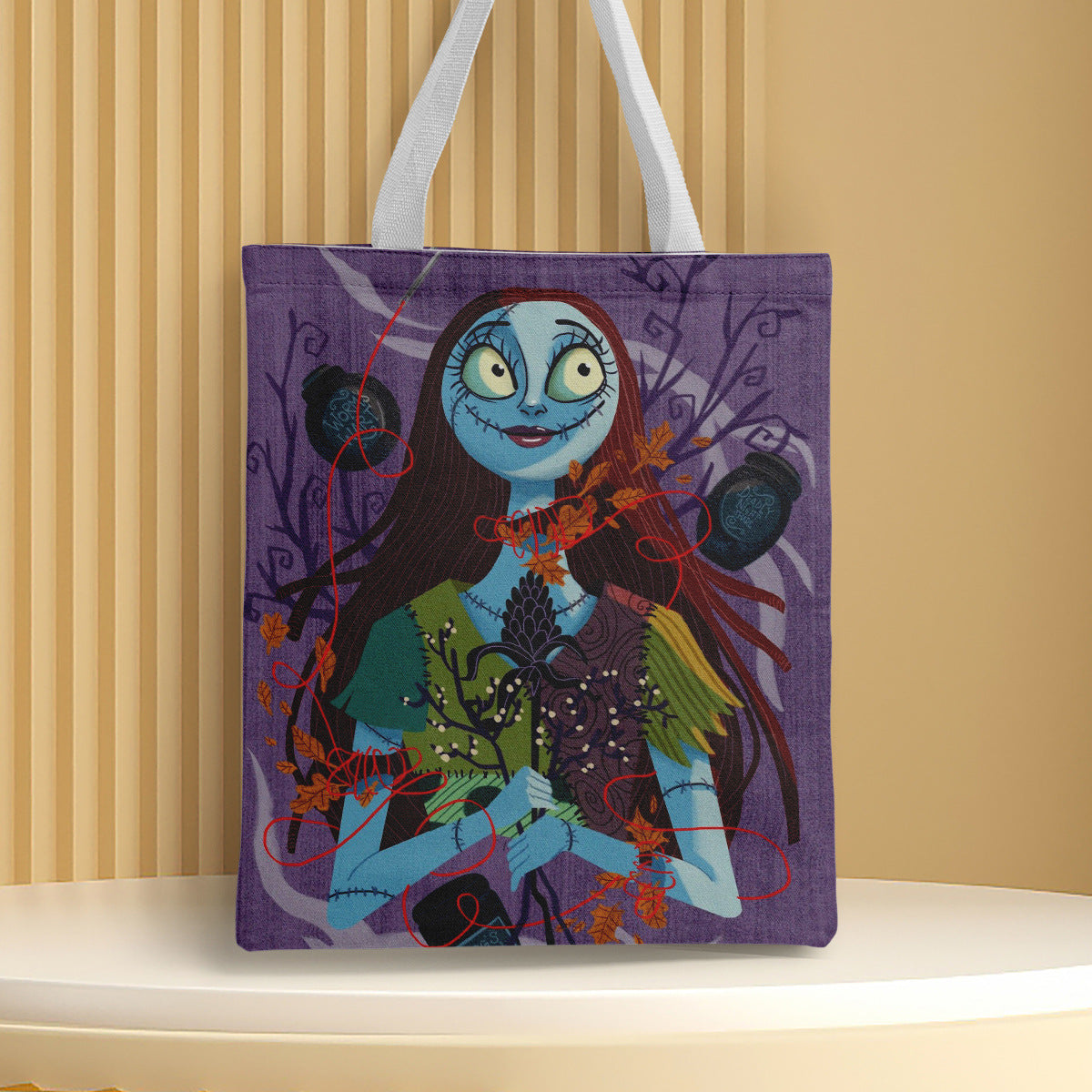 Polyester Halloween canvas shoulder bag (Minimo de Compra 2) MYA-QB010