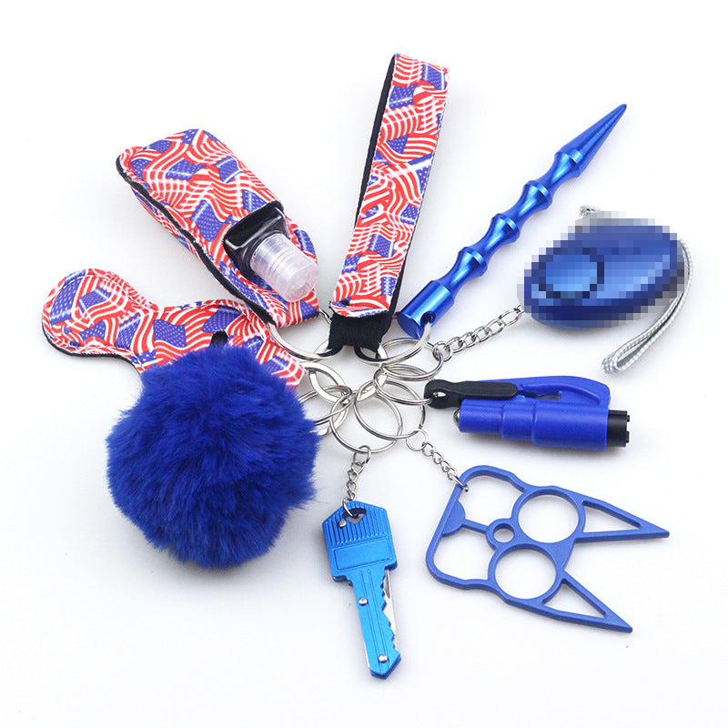 10pcs Zinc Alloy Keychain Set MOQ≥2 ChaoH059