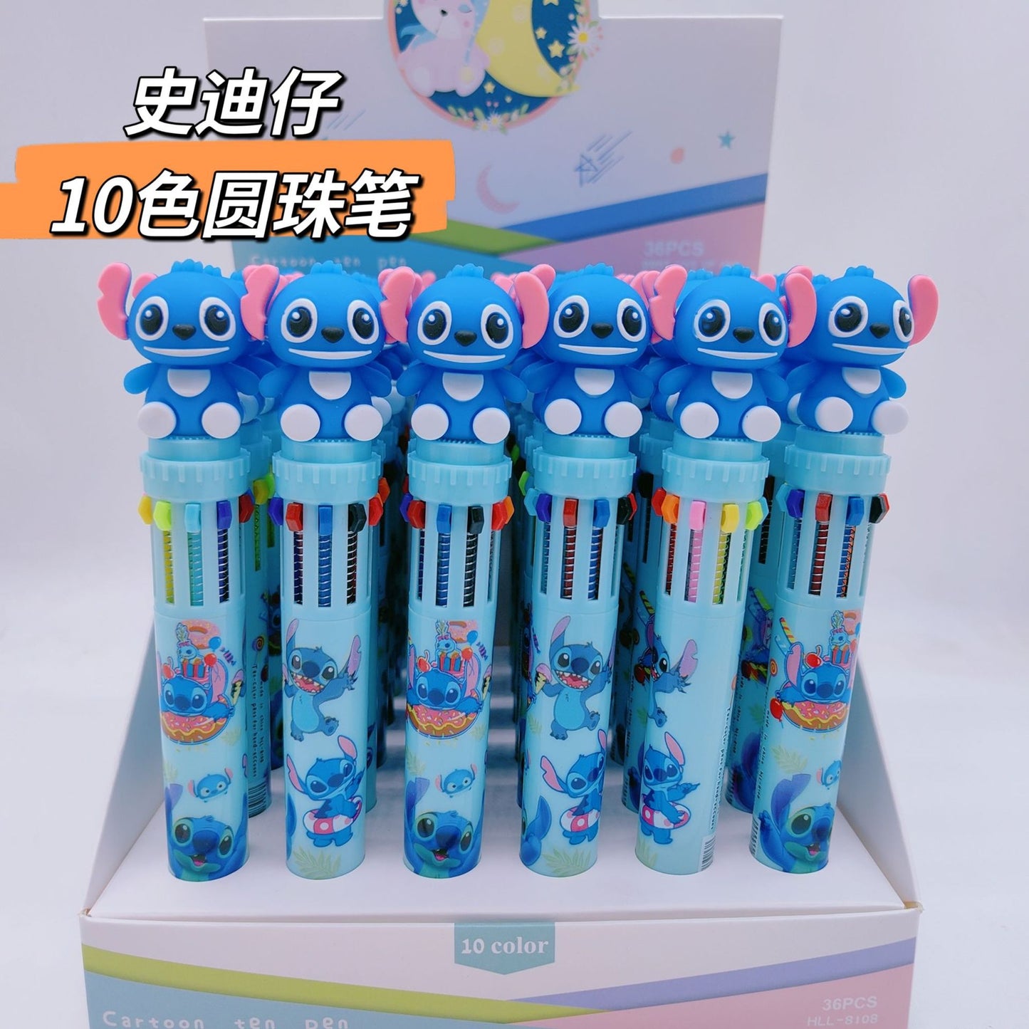 Acrylic lovely doll neutral pen 36PCS MIC-HongL010