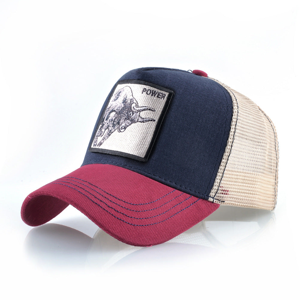 Nylon embroidered animal Baseball cap MYA-DSM013