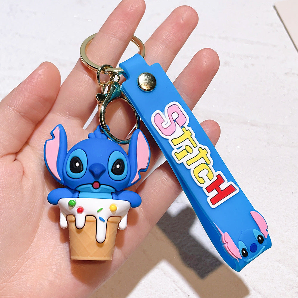 PVC new dessert cartoon keychain  MIC-QiC020