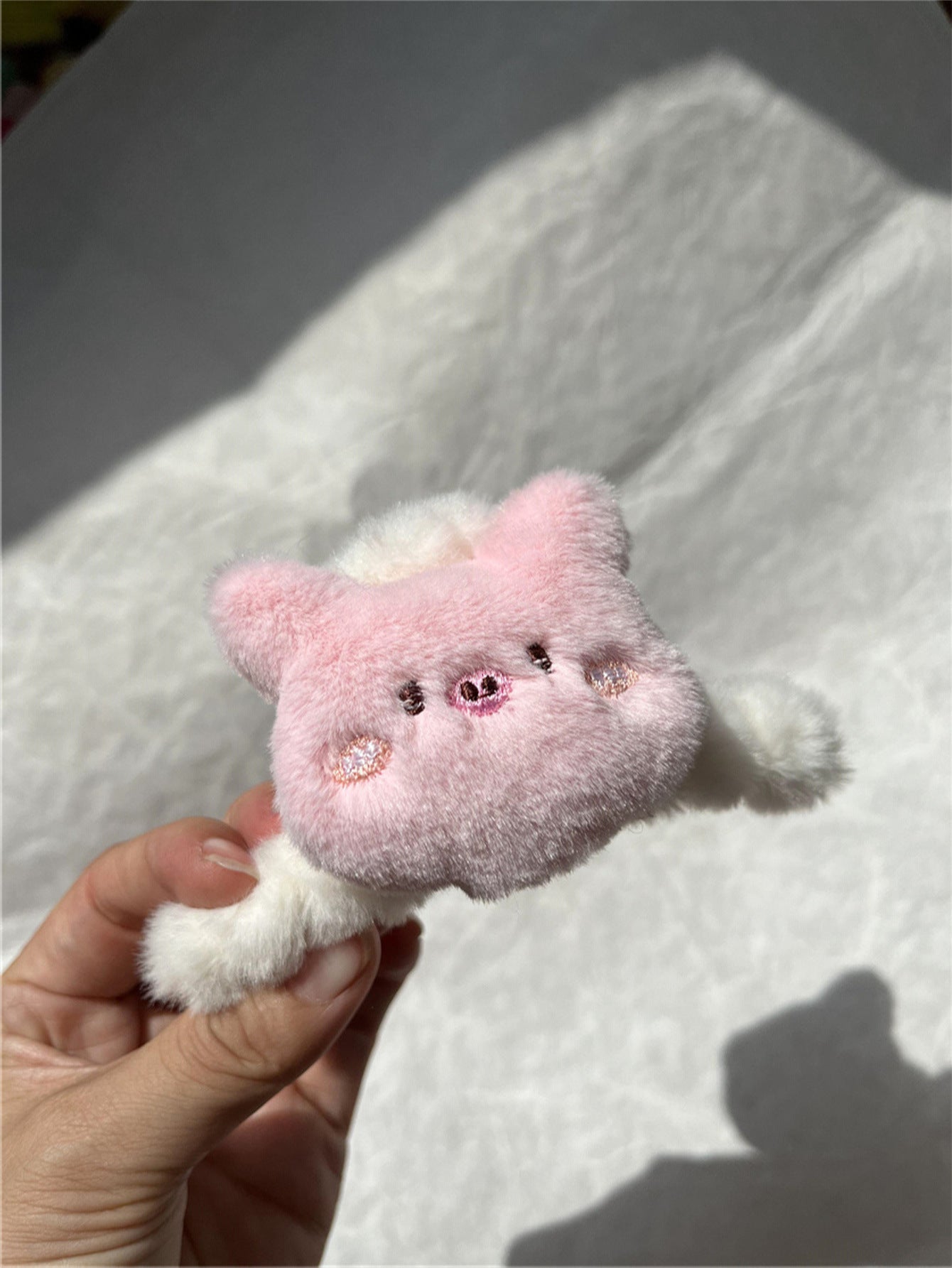 Plush cartoon hair clip MIC-LiaoW005