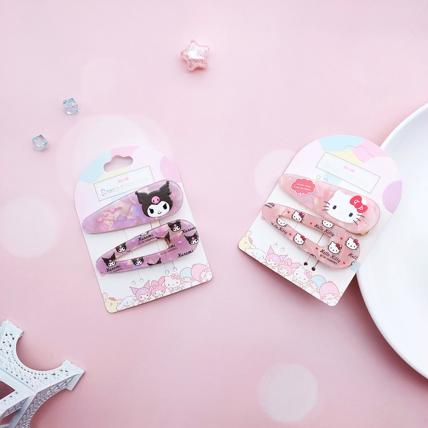 Silicone cute cartoon hairpin (Minimo de compra 10)  MIC-LangK019