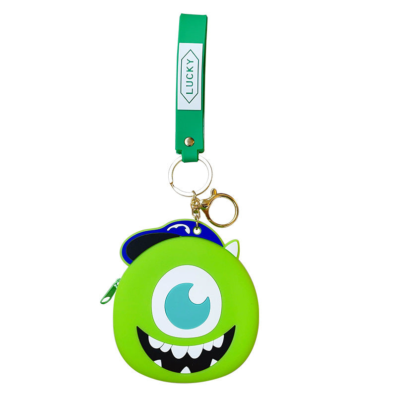 PVC New Cartoon Cute Zero Wallet Keychain MIC-JinG041