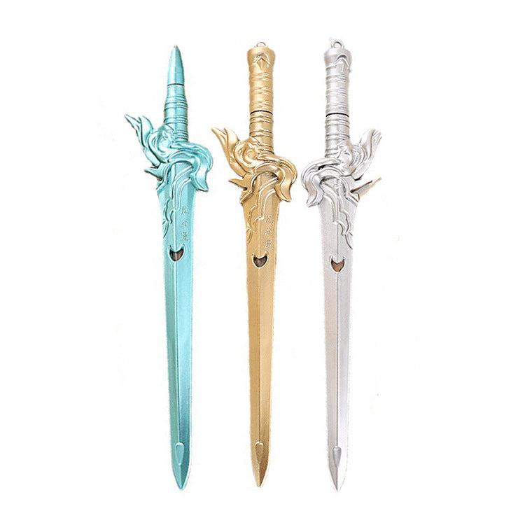 Ballpoint Pen Plastic Creative Sword Gel Pen Liuj033