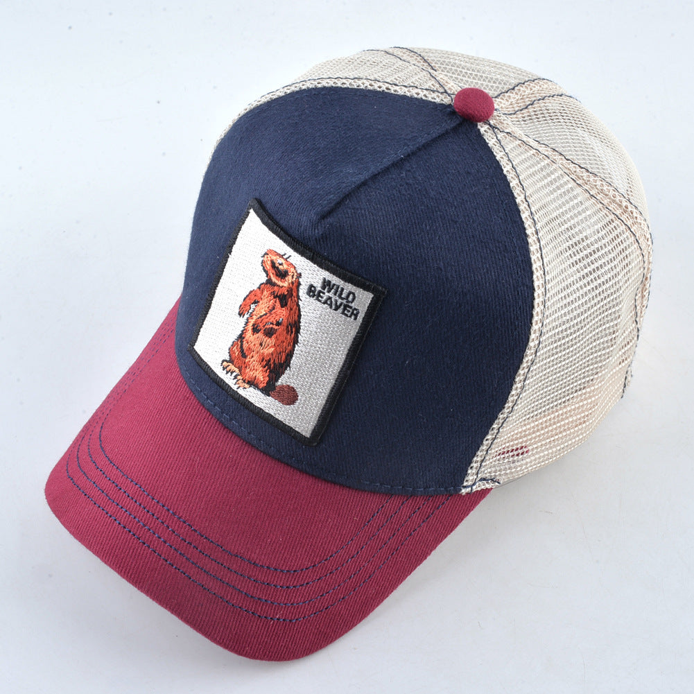 Nylon embroidered animal Baseball cap MYA-DSM011