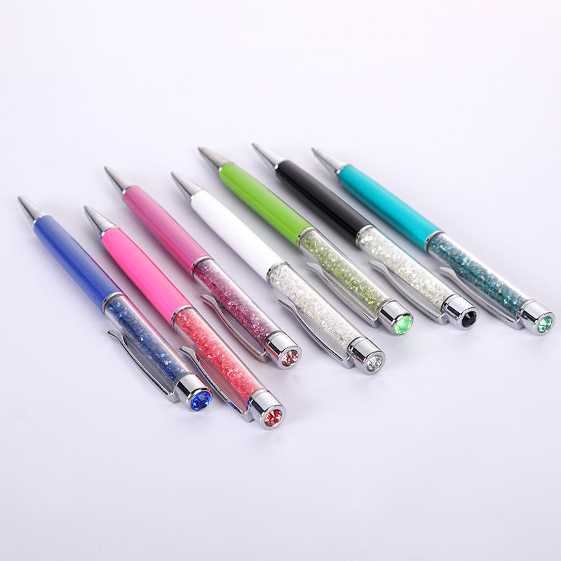 Plastic Diamond Crystal Pen YiShg001