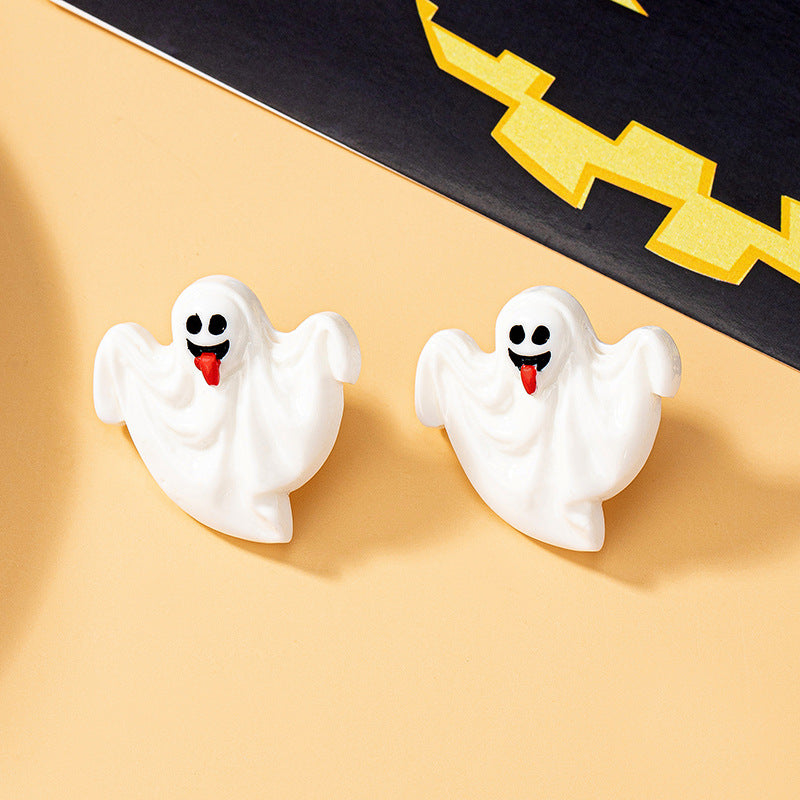 Alloy Cute Ghost Earrings MYA-JLD007