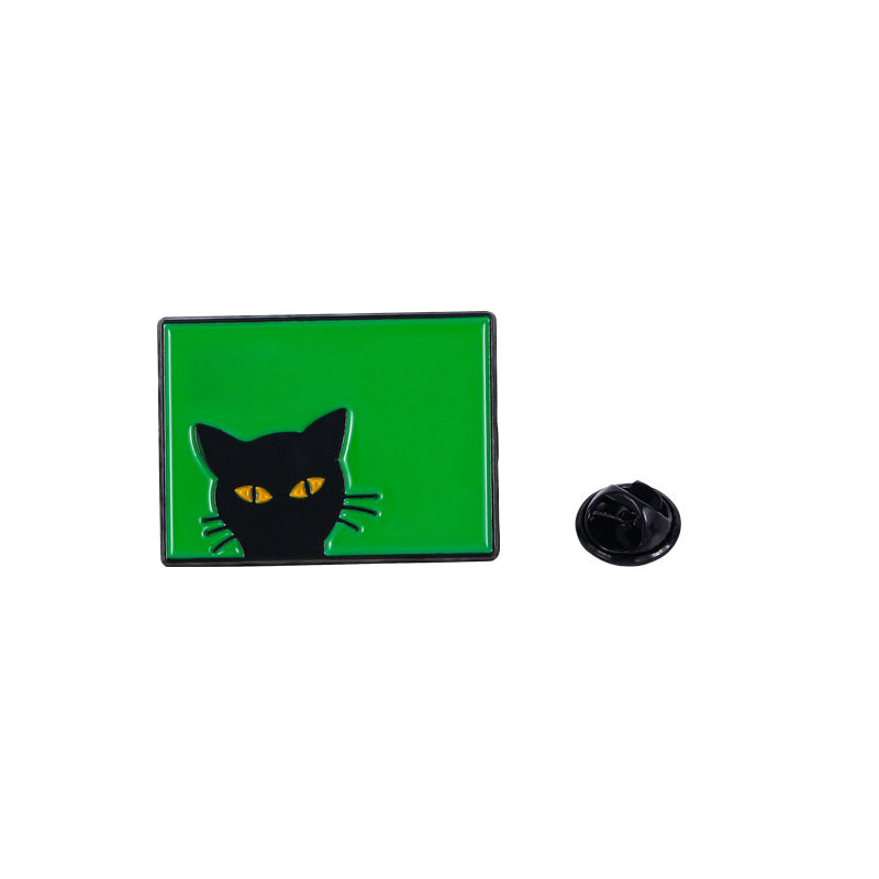 Alloy Halloween Cat Breast Pin (Minimo de Compra 5) MIC-YiN028