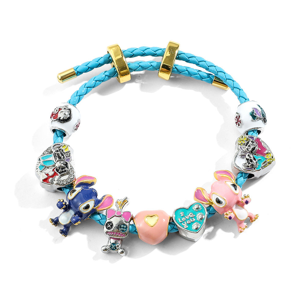 Alloy cartoon anime interstellar baby bracelet (Minimo de Compra 5) MIC-ZhuoX018