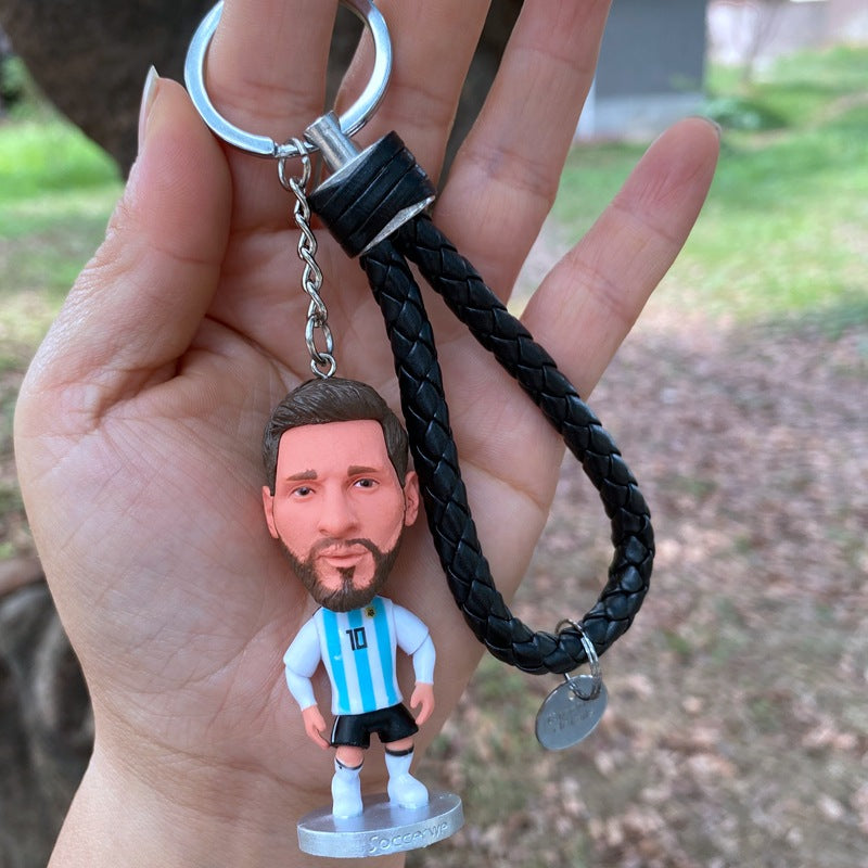 PVC cute football keychain MIC-FeiX001