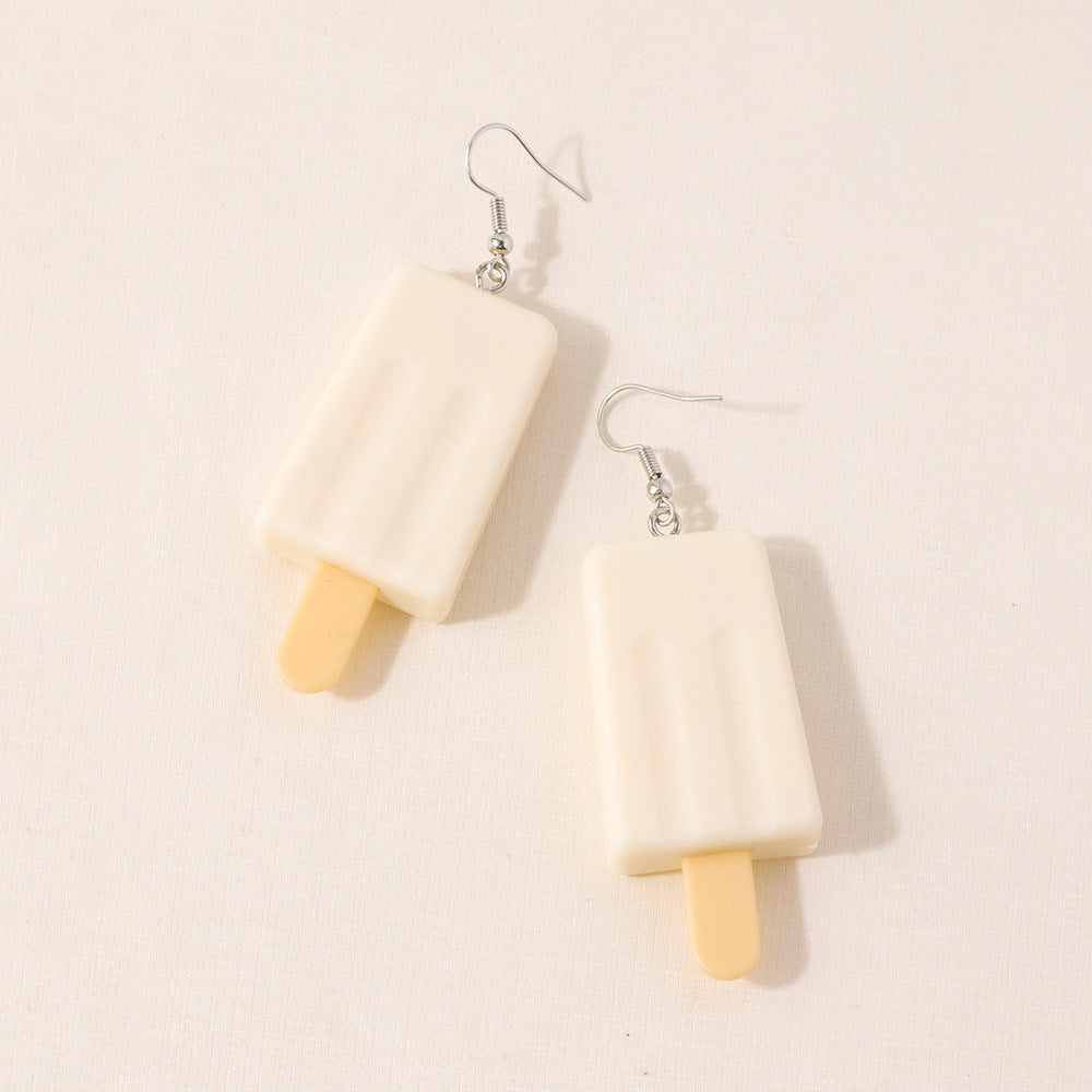 Alloy Popsicle Earrings (Minimo de Compra 2) MIC-YingM015