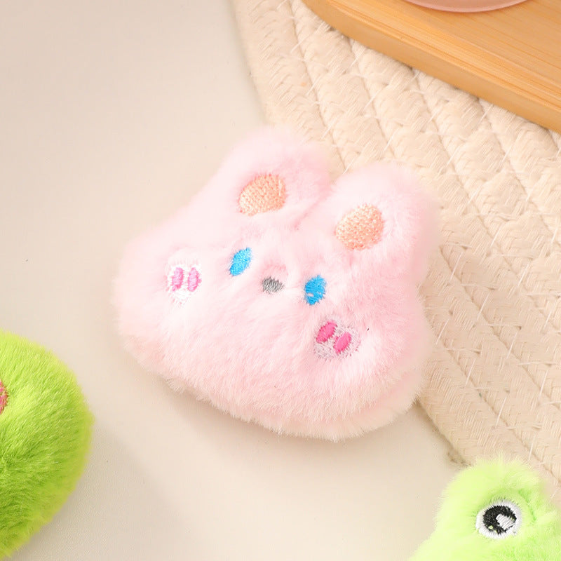 Plush cartoon cute brooch MIC-ZhanY012