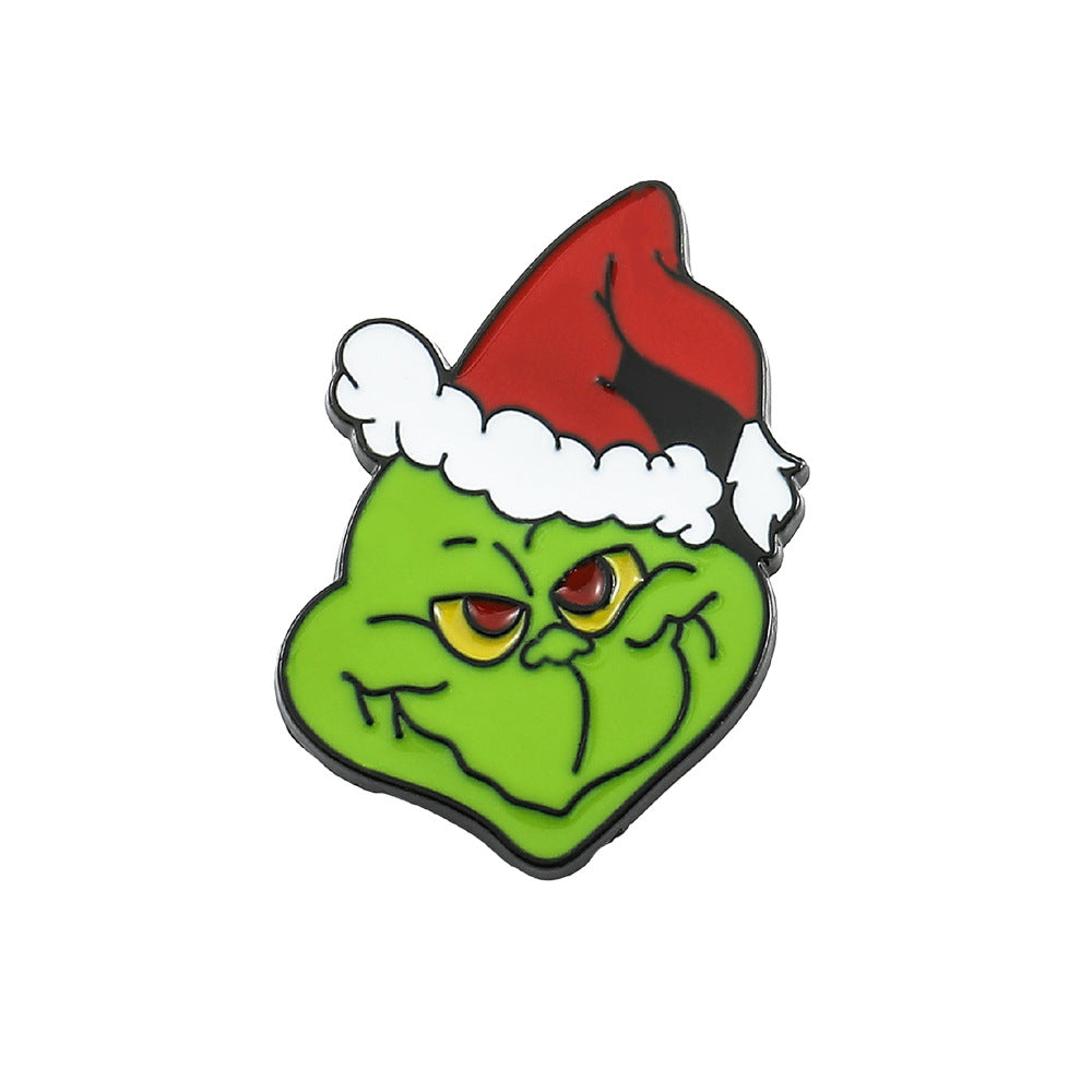 Alloy Christmas Eve Horror Series brooch (Minimo de Compra 2) MIC-ZhuoL025