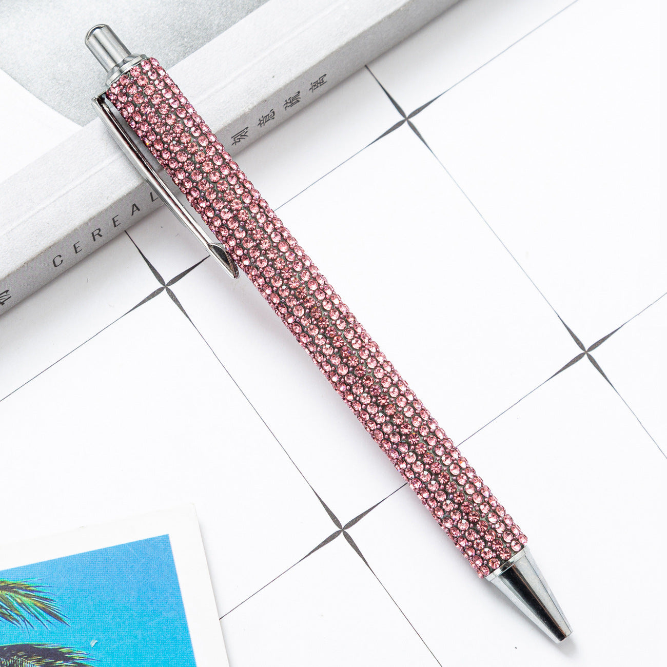 Metal Rhinestone Ballpoint Pen Huah021