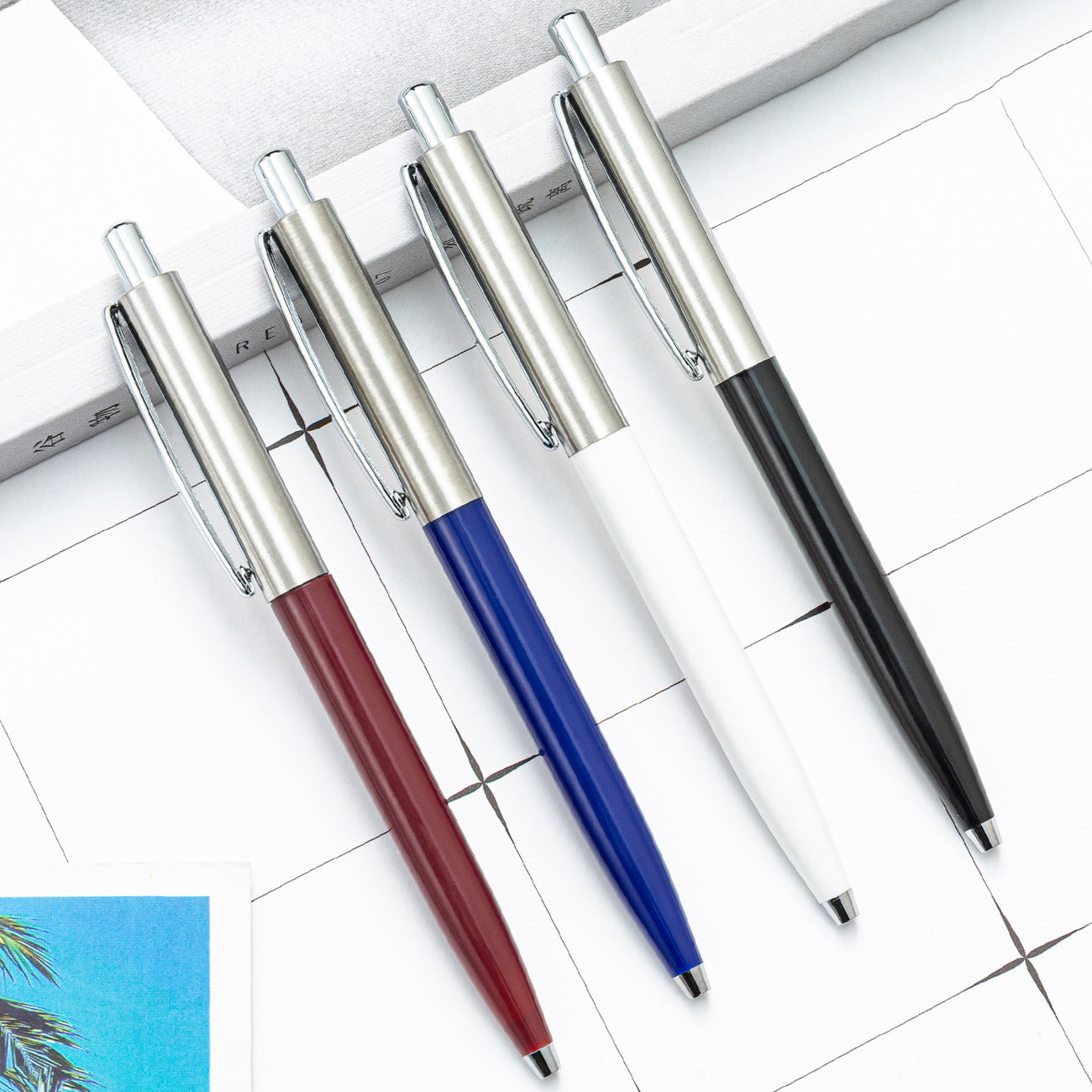 aluminum rod pressing metal ballpoint pen ZhenK003