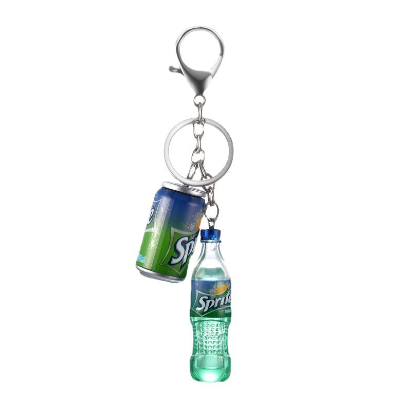 Keychains For Backpacks PVC Cola Bottle Keychain Minimo de compra 2 MIC-YY029