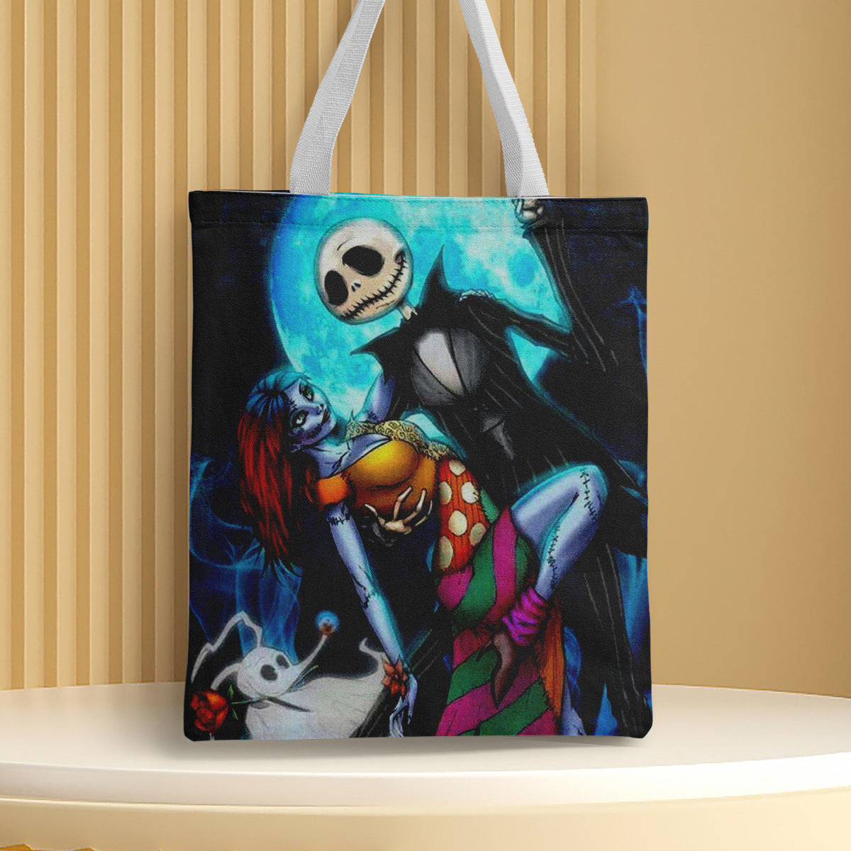 Polyester Halloween canvas shoulder bag (Minimo de Compra 2) MYA-QB010