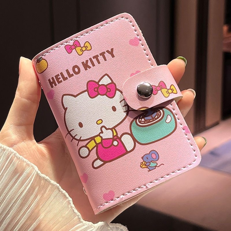 PU Hello KK Cat Multi Card Wallet MIC-YingL002