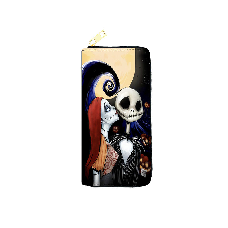 Wallet PU Cartoon Printed Long Zipper Minimo de compra 5 (M) Jirui005