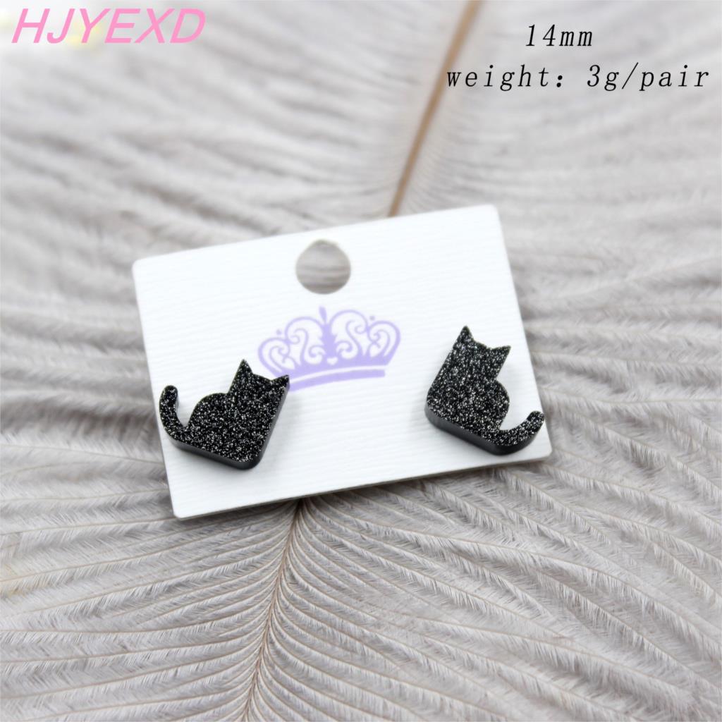 Acrylic Spider Pumpkin Ghost Bat Earrings (Minimo de compra 5) MIC-XiaoY052