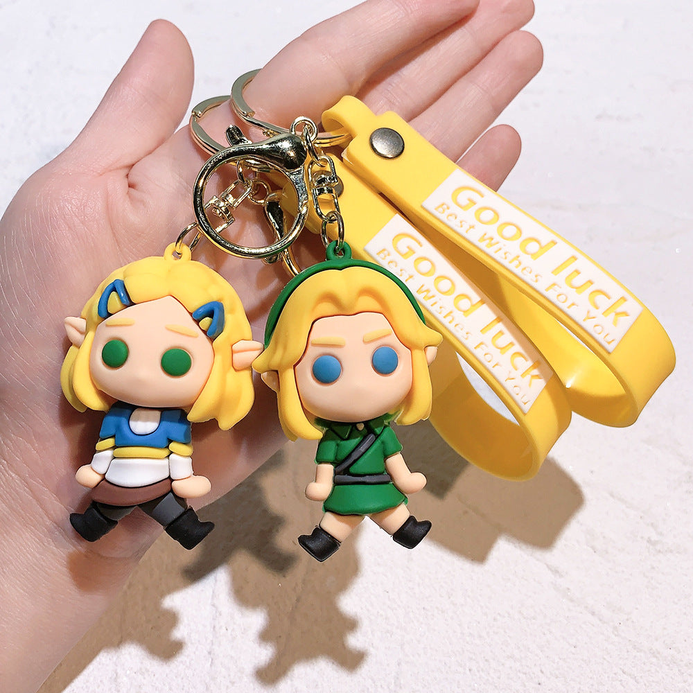 PVC New Cartoon Keychain MYA-QiChao003