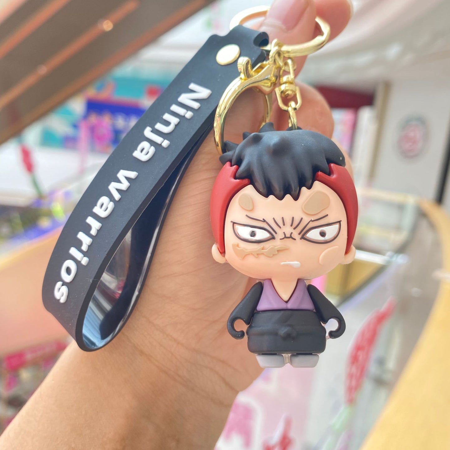 PVC cute cartoon assassin keychain (Minimo de Compra 2) MIC-PengY005