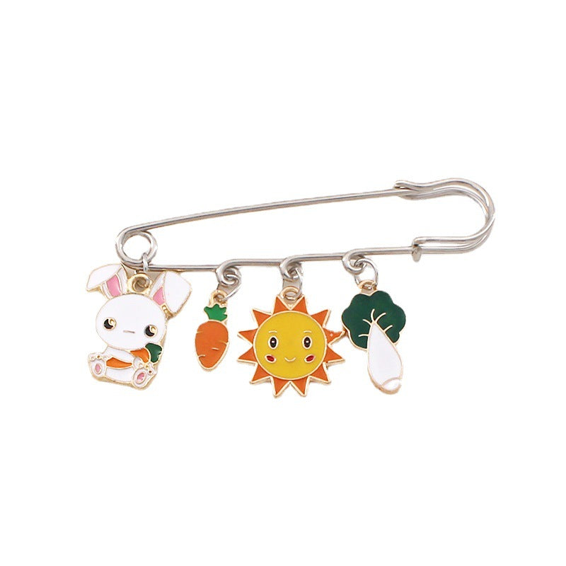 Alloy cartoon animal brooch (Minimo de compra 2) MIC-LiY011