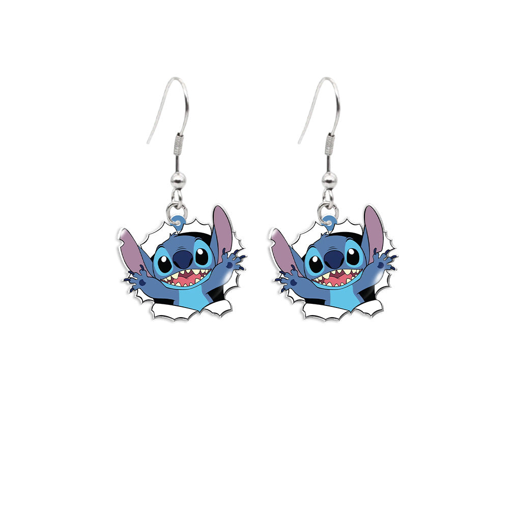 Alloy cartoon interstellar baby earrings (Minimo de compra 5) MIC-XiangL103