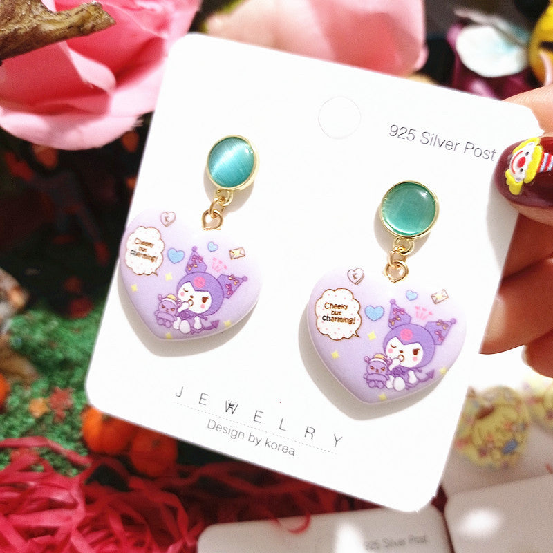 Alloy cartoon cute earrings MIC-XingJ076