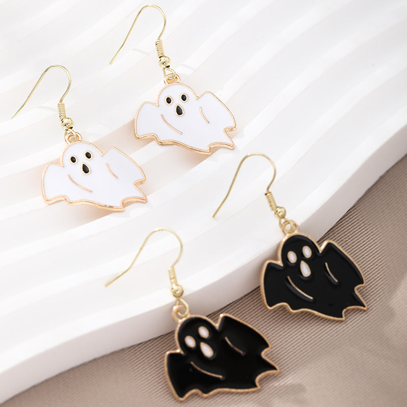 Alloy cartoon Halloween pumpkin earrings (Minimo de Compra 2) MIC-QingH002