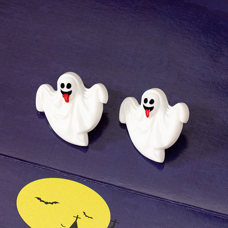 Alloy Cute Ghost Earrings MYA-JLD007