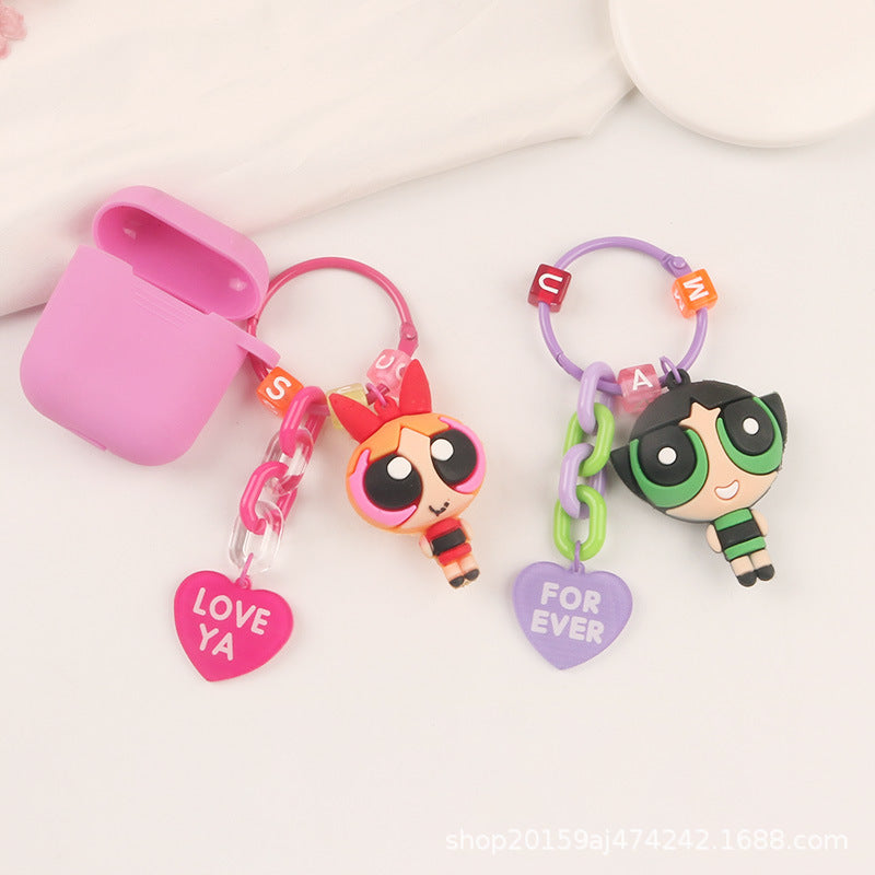 Keychains PVC Alloy Acrylic Cartoon Cute Anime (M) Minimo de compra 2 YiHan041