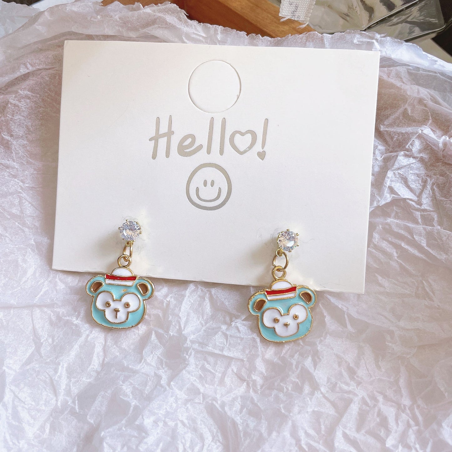 Alloy animation earrings MIC-YiJ013