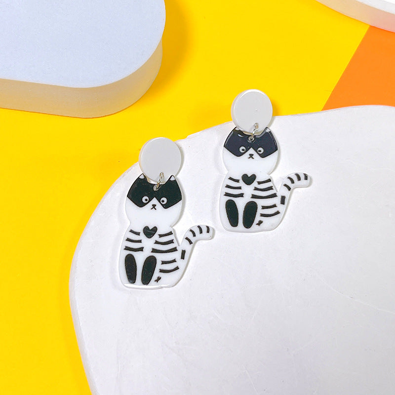 Acrylic New Halloween Collection Earrings PinH019