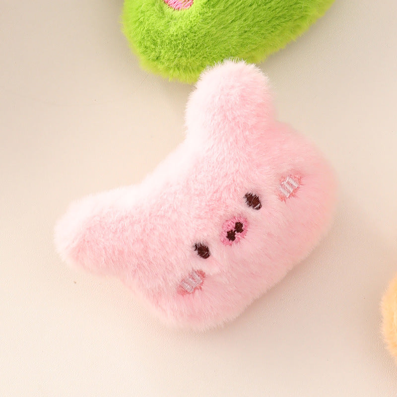 Plush cartoon cute brooch MIC-ZhanY012