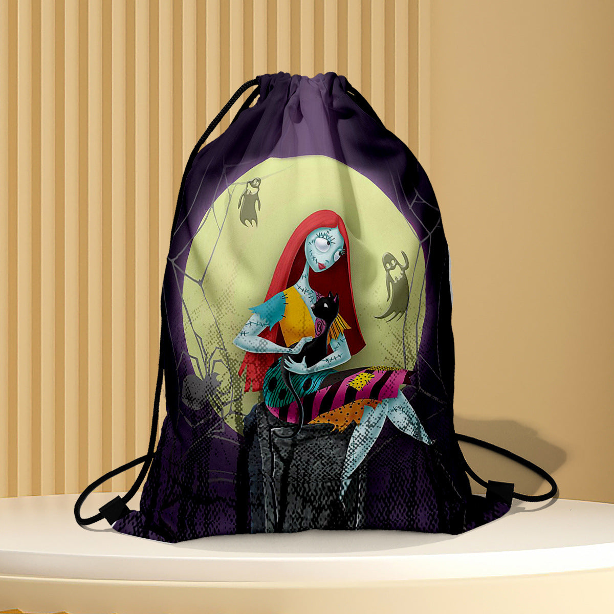 Polyester Halloween drawstring backpack (Minimo de Compra 2) MIC-QB006