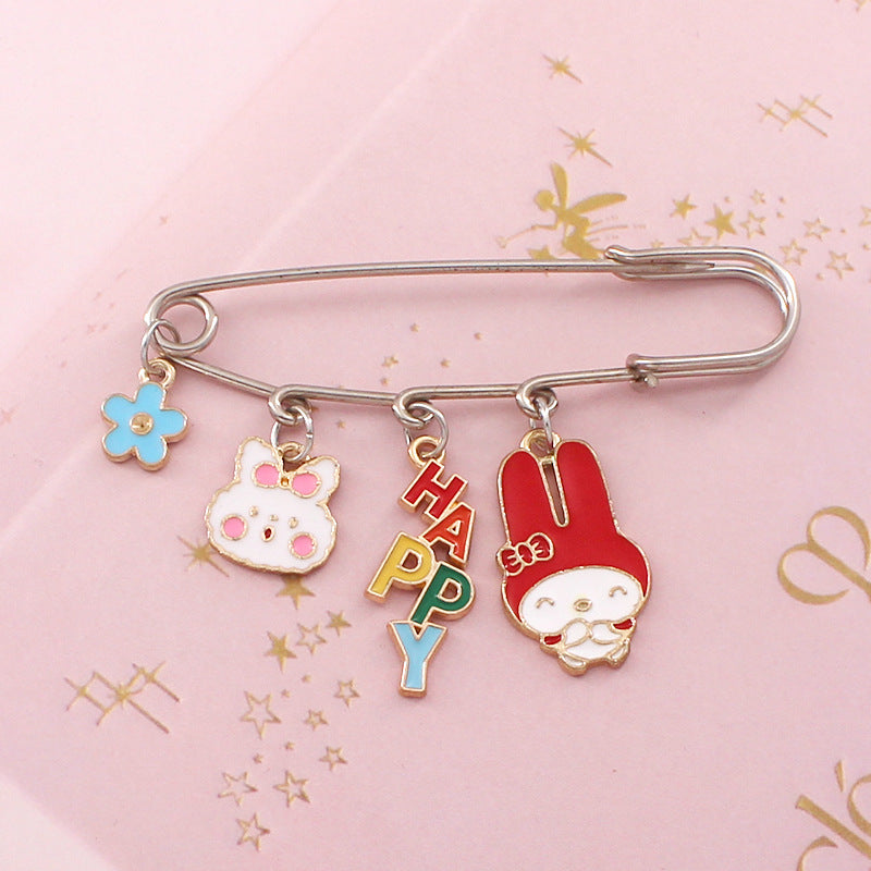 Alloy cartoon animal brooch (Minimo de compra 2) MIC-LiY017