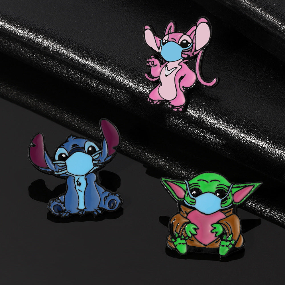 Alloy Yoda baby brooch (Minimo de Compra 10) MIC-ShengY007